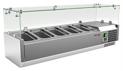 Витрина холодильная Cooleq VRX 1200/330 E48424 - фото 2923584