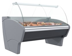 Витрина холодильная Carboma G110 SM 1,5-1-1 (ВХС-1,5 G110) (статика, выносной агрегат) E111217 - фото 2924621