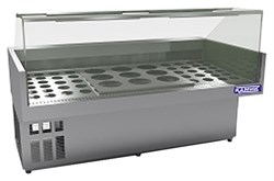Витрина холодильная Wok КАМИК ВХ-ВОК158 E102194 - фото 2927474