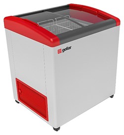 Ларь морозильный Frostor GELLAR FG 250 E красный E86517 - фото 2931626