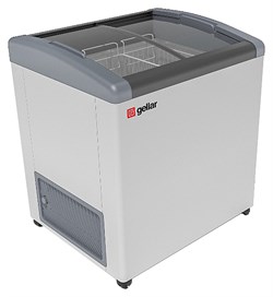 Ларь морозильный Frostor GELLAR FG 250 E серый E100349 - фото 2931629