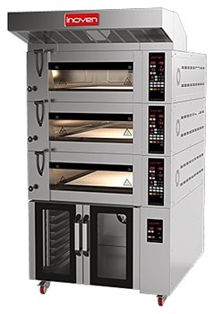 Печь подовая Inoven с расстоечным шкафом AYF-60X80/3S E164360 - фото 2963647