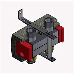 Гидравлическая стрелка Huch Entec ECO 2, 2 контур., DN40, 120 кВт. 106.01.025.03RD - фото 4496091