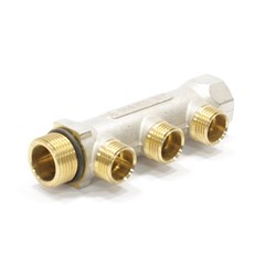 Коллектор Bugatti W4000 4221 3/4 х1/2 , 3вых., латунь 42210001 - фото 4497586