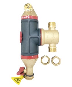 Сепаратор шлама и воздуха обжим DN22, PN10, Flamco Smart Flamcovent Clean 30042 - фото 4558488