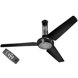 Вентилятор с подсветкой Vortice Nordik Air Design 160-29 Transporent Carbon M81779 - фото 4661830