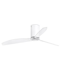 Вентилятор без подсветки Faro Mini Tube Fan Shiny White (32038) M58985 - фото 4662602