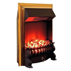 Классический очаг 2D Real-Flame Fobos Lux Brass M51407 - фото 4757086