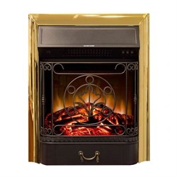 Классический очаг 2D Real-Flame Majestic Lux Brass M51409 - фото 4757192