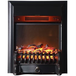 Классический очаг 2D InterFlame Fobos FX M Black/Brass M65460 - фото 4757597