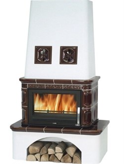 Дровяная печь ABX Laponie II OX коричневая M213902 - фото 4764980