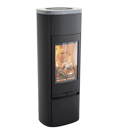 Печь-камин Contura 890G:3 Style, стеклянная дверца, черный M193054 - фото 4766924
