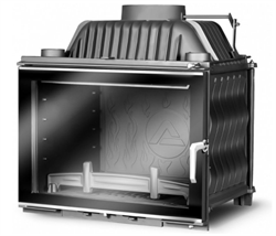 Фронтальная дровяная топка Kawmet W17 12,3 кВт EKO M180875 - фото 4769385