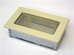 Вентиляционная решетка для камина Kratki 11х17 бежевая 117K M111876 - фото 4770759
