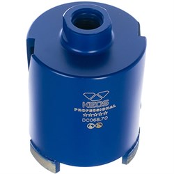 Алмазная коронка для подрозетников по бетону KEOS М16 68/70мм (DC68.70) 167-043423 - фото 4831182