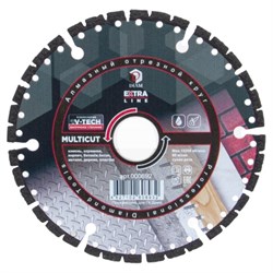 Универсальный Алмазный диск DIAM MultiCut Extra Line 230x2,6x4x22,2 142-187586 - фото 4836591