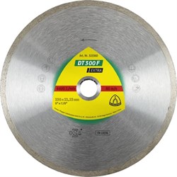 Алмазный диск KLINGSPOR 180x1,6x22,23/GR/7/S/DT/EXTRA/DT300F 142-091308 - фото 4838602