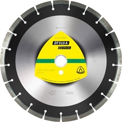 Алмазный диск KLINGSPOR 400x3,4x25,4/28E/12/S/DT/SPECIAL/DT910A 142-091390 - фото 4838628