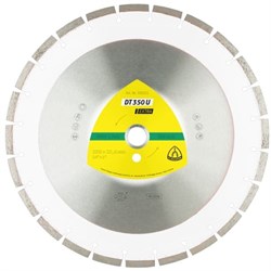 Алмазный диск KLINGSPOR 350x3x20/24S/10/S/DT/EXTRA/DT350U 142-091544 - фото 4838661