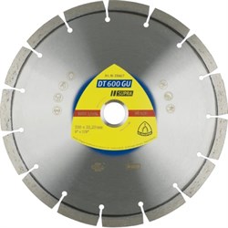 Алмазный диск KLINGSPOR 230x2,6x22,23/15S/10/S/DT/SUPRA/DT600GU 142-091548 - фото 4838890