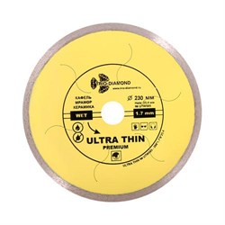 Диск алмазный Trio Diamond Сплошной Ультратонкий WET Ultra Thin hot press 115 мм 142-011260 - фото 4839445