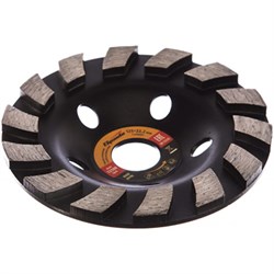 Алмазная чашка Sparta 125 мм (турбо-сегмент) 207-119266 - фото 4847425