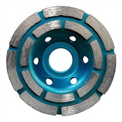 Чашка алмазная 100 мм двухрядная TeamDiamondPro BASIC 207-164356 - фото 4847518
