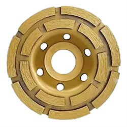 Алмазная чашка по бетону СTД-189 100мм SEGMENT (желтая) 207-078791 - фото 4847556