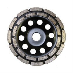 Чашка алмазная двухрядная BG d 115 мм 207-010429 - фото 4847571