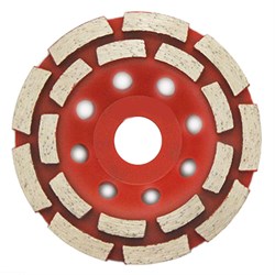 Чашка алмазная Trio Diamond d 115 мм двухрядная 207-055898 - фото 4847579