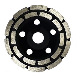 Алмазная чашка Espira двухрядная SGDF Optima 115х22,23х5 мм 207-075939 - фото 4847612