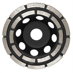 Алмазная чашка Espira двухрядная KGDF Optima 125х22,23х5 мм 207-075943 - фото 4847627