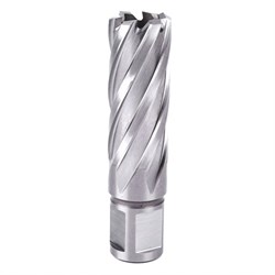 Сверло корончатое по металлу ПрофОснастка d 24 L=55/88 мм №17 Weldon19 HSS M2 252-147552 - фото 4864445