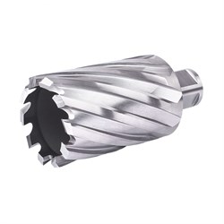 Сверло корончатое по металлу ПрофОснастка d 40 L=55/88 мм №34 Weldon19 HSS M2 252-147568 - фото 4864851