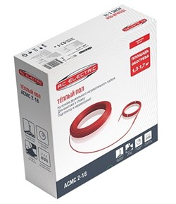 Нагревательный кабель AC ELECTRIC ACMC2-18-150 M210226 - фото 4993989