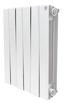 Биметаллический радиатор Royal Thermo Piano Forte 500/Bianco Traffico 12 секц. M100448 - фото 5163162