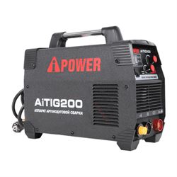Инверторный аппарат аргонно-дуговой сварки A-iPower AiTIG200 282-122674 - фото 5258692