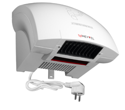 Пластиковая сушилка для рук MEYVEL MH1-1800P1 (White) M231511 - фото 5371395
