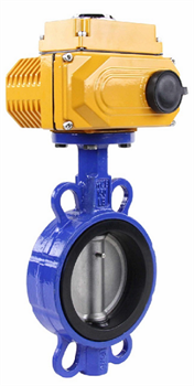 Затвор дисковый поворотный DN WBV1432E-2W-Fb Ду50 Ру16, корпус - чугун GGG50, диск - нержавеющая сталь 316L, уплотнение - EPDM, с 1/4-оборотным электроприводом QT-N-003EM-O1-220VAC-У1 220В D050-24701 - фото 5393483