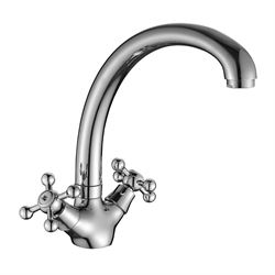 Смеситель для кухни DECOROOM DR54029 хром T0045980 - фото 5406999