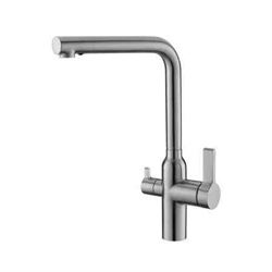 Смеситель для кухни BelBagno с краном для питьевой воды, нержавеющая сталь, исполнение сатин, BB-LAM57-IN T0060054 - фото 5408008