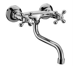 Смеситель для ванны LeMark STANDARD LM2111C настенный T0019009 - фото 5408928