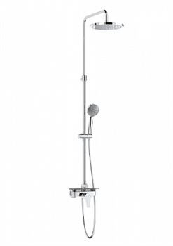 Душевой гарнитур ROCA EVEN-M Душевая стойка со смесителем, 7.5A97.9.0C0.0 T0040589 - фото 5431648