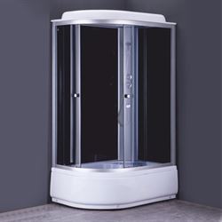 Душевая кабина COMFORTY 302R, серое стекло, задн.черн.стекл.панель,1200*800*2150, 00-00000153 T0006713 - фото 5445484