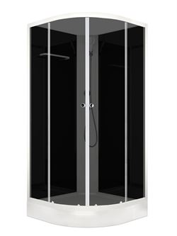 Душевая кабина Domani-Spa Eco Delight Slim 99 без крыши, DS01EcDS99LBT00 T0064210 - фото 5446010