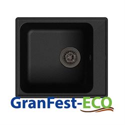 Мойка из искусственного камня GRANFEST ECO-17.308 420*480 (черный №308), 28624 T0011670 - фото 5450328