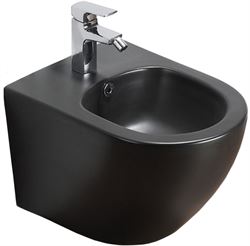 Биде подвесное AZARIO Grado чёрный матовый 480*370*325, AZ-0046-BN SP T0061656 - фото 5452731