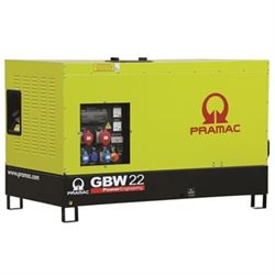 Дизельный генератор PRAMAC GBW22P Linz трехфазный в кожухе 620-059255 - фото 5526006