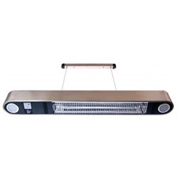 Инфракрасный обогреватель Hugett Riesling Steel M110289 - фото 5541901