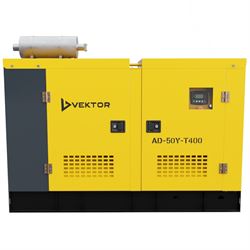 Дизельный генератор VEKTOR AD-50Y-T400 в шумозащитном кожухе с АВР 549-299137 - фото 5859450